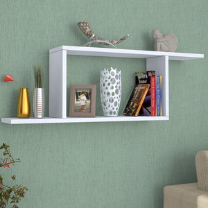 Estante de pared Hagfors 70x15x30 cm [en.casa] - premiumXL