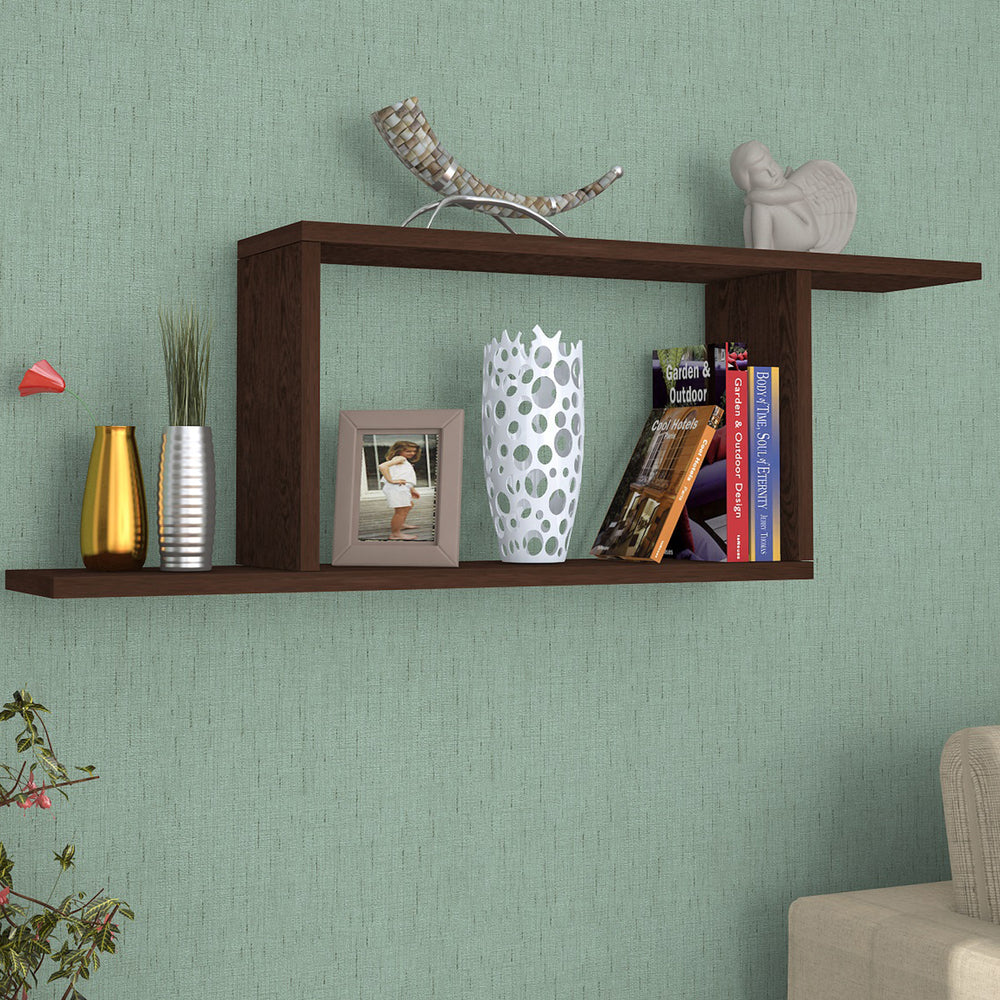 Estante de pared Hagfors 70x15x30 cm [en.casa] - premiumXL