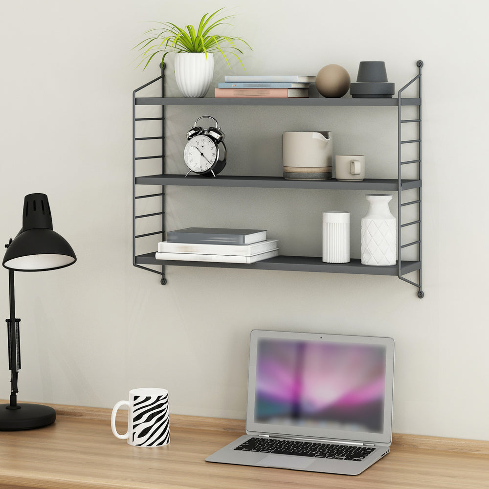Estante de pared Strängnäs [en.casa] - premiumXL