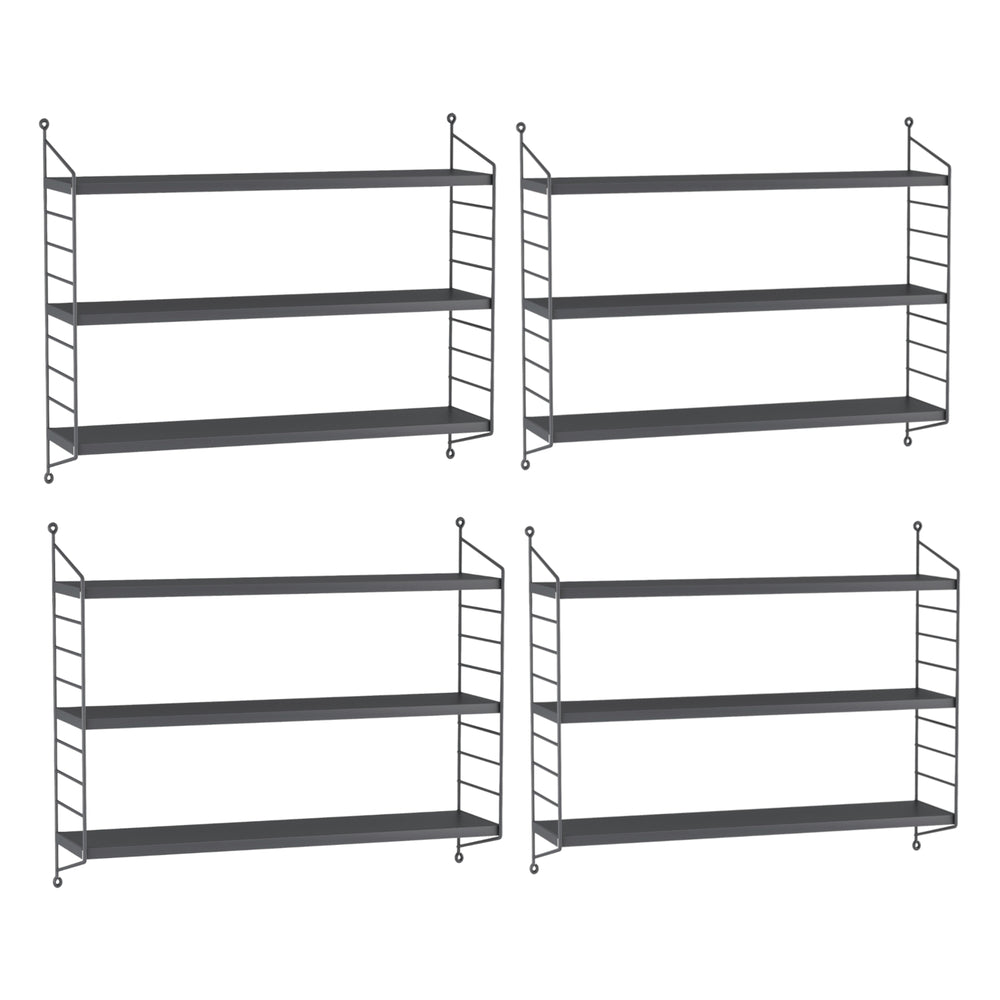 Estantería de pared modular Strängnäs [en.casa] - premiumXL