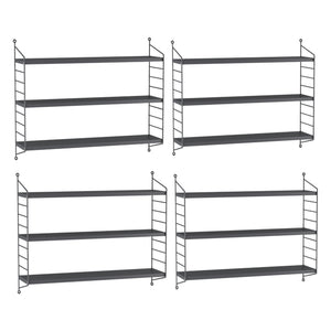 Estantería de pared modular Strängnäs [en.casa] - premiumXL