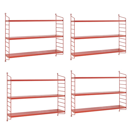 Estantería de pared modular Strängnäs [en.casa] - premiumXL