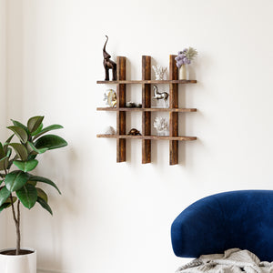 Estante de pared Orimattila [en.casa] - premiumXL