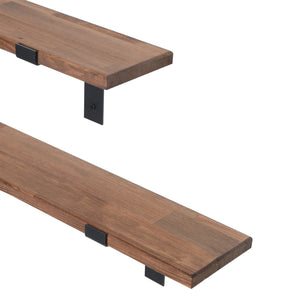 Estantería de pared Løgstør en juego de 2 unidades en varios colores [en.casa]