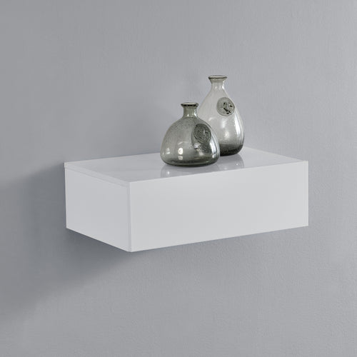 Estante de pared Oslo con cajón 46x30x15cm varios colores [en.casa] - premiumXL