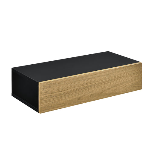Estante de pared Antilles 50x24x12 cm con cajón en varios colores en.casa - premiumXL
