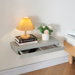 Estante de pared Karkkila con cajón [en.casa] - premiumXL