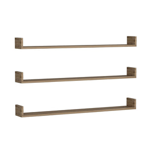 Set de estanterías de pared Arden 10 x 120 x 15 cm en varios colores [en.casa]