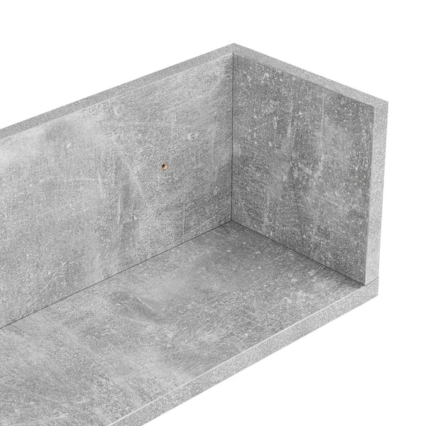 Estantería de pared Elverum 75 x 16,5 x 16,5 cm Juego de 2 unidades varios colores en.casa