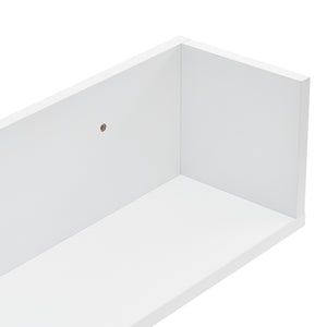 Estantería de pared Elverum 75 x 16,5 x 16,5 cm Juego de 2 unidades varios colores en.casa
