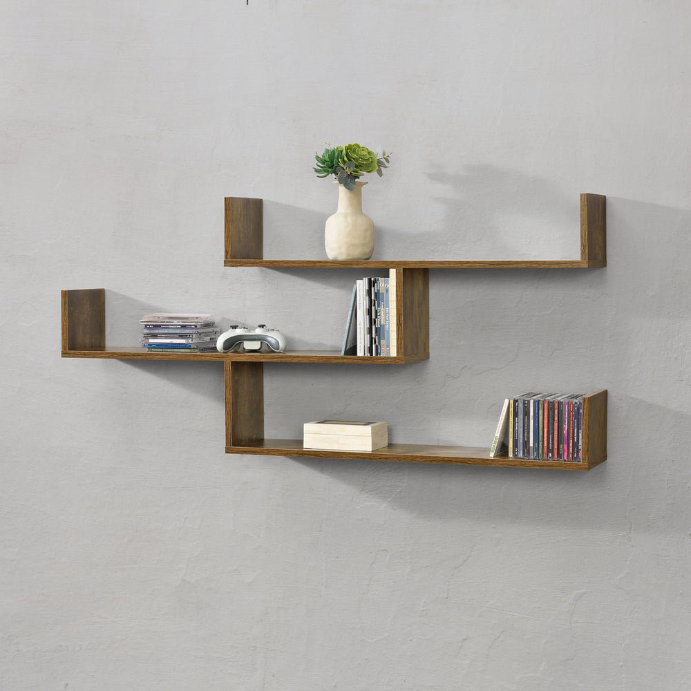 Estante de pared Grimstad 119 x 18 x 55 cm varios colores en.casa - premiumXL