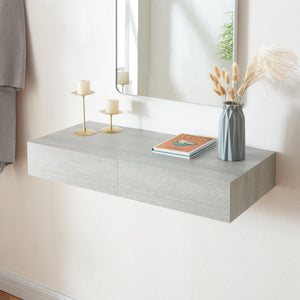 Estantería de pared Karstula con cajón [en.casa]