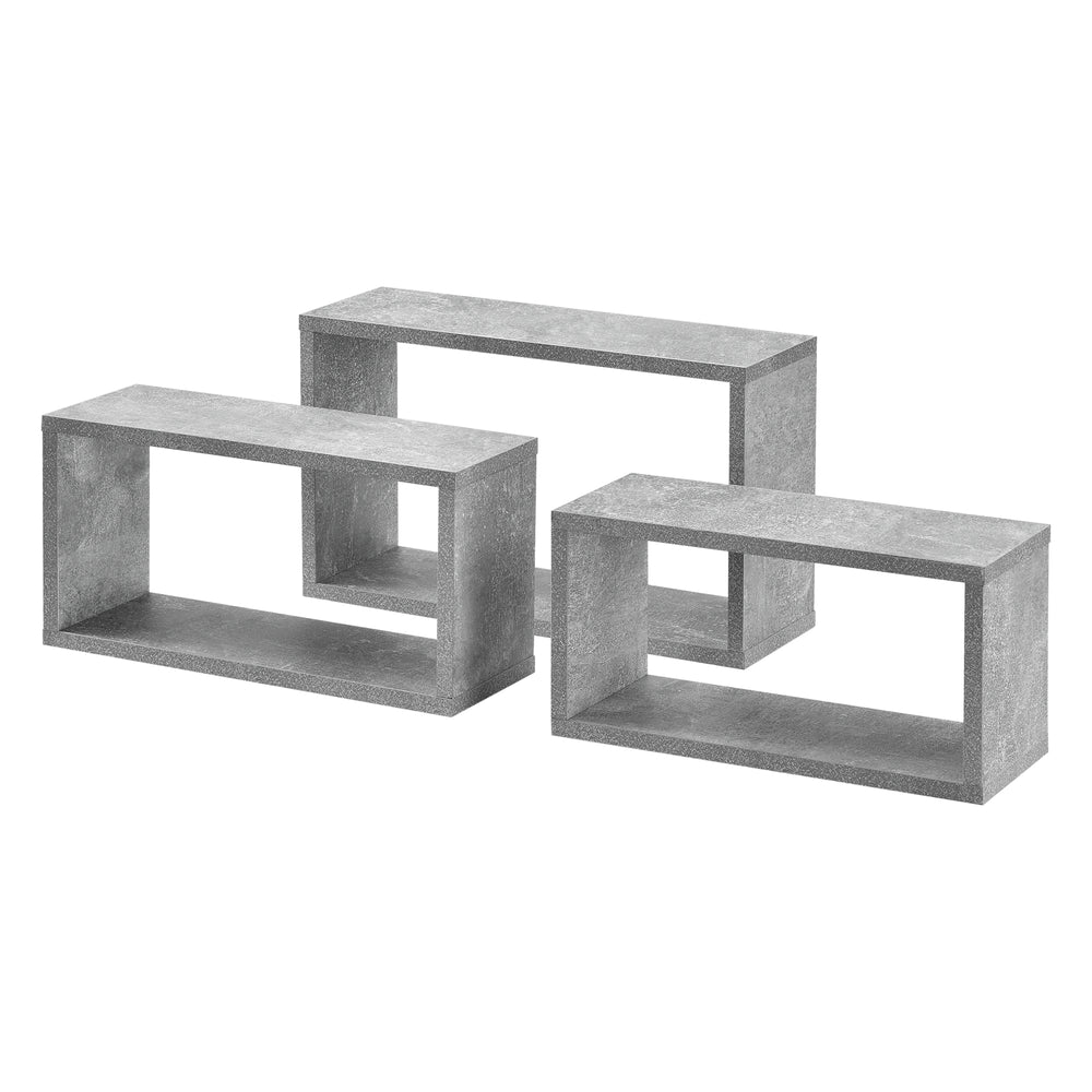 Estante de pared Mandal juego de 3 uds. varios colores en.casa - premiumXL