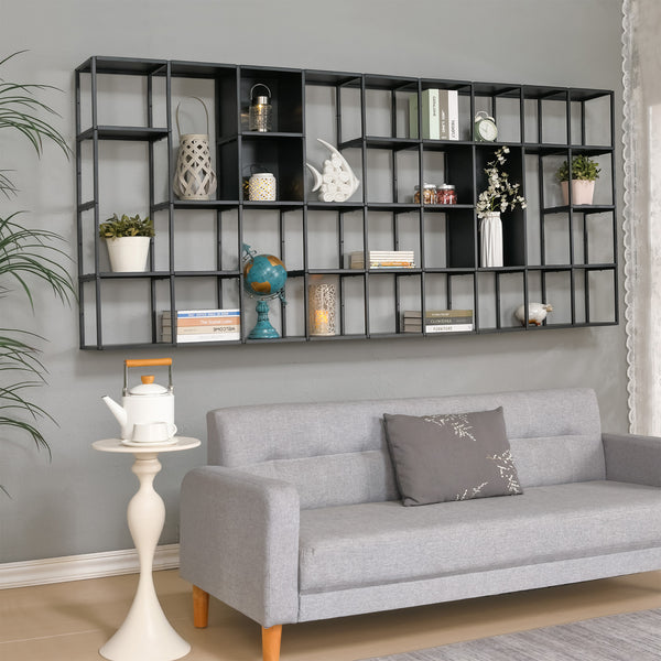 Estantería de pared Nostened [en.casa]