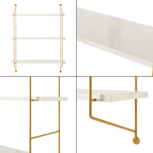 Estantería de pared Ösel en varios colores [en.casa]