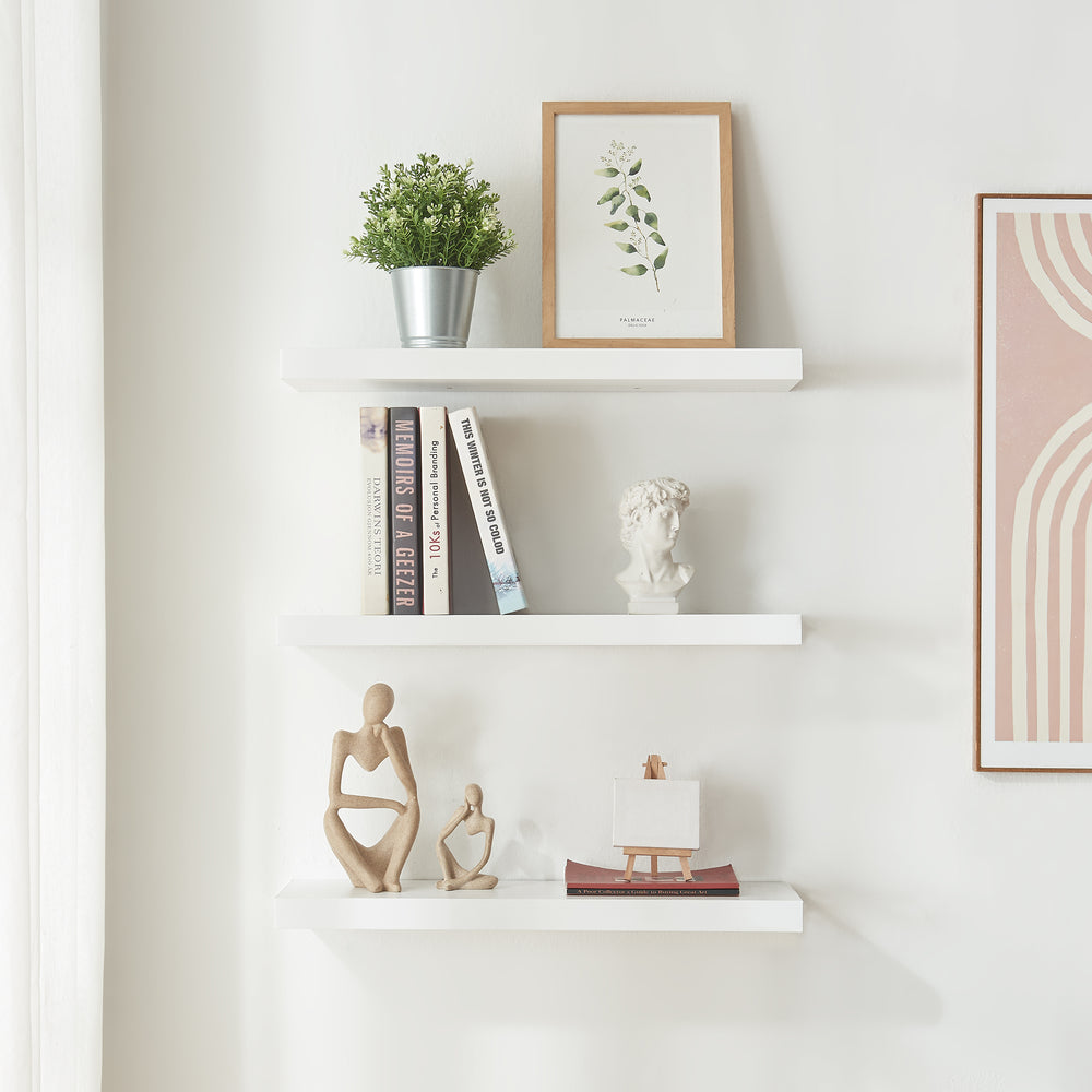 Conjunto de estantes de pared Stranda [en.casa]