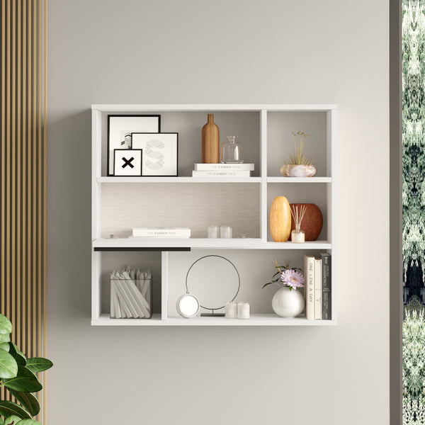 Estantería de pared Vesanto 90x22x81 cm [en.casa]