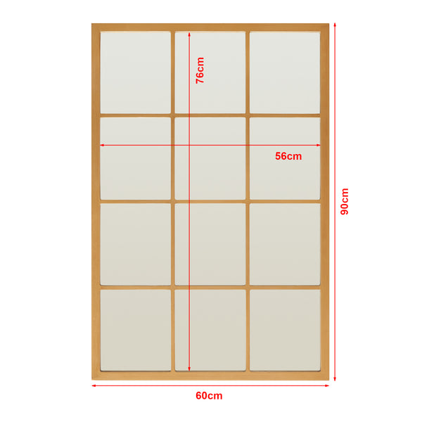Espejo de pared Cupello 90x60cm en varios colores [en.casa]