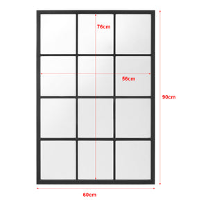 Espejo de pared Cupello 90x60cm en varios colores [en.casa]