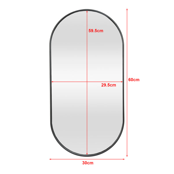 Espejo de pared Picciano en varios colores y tamaños [en.casa]