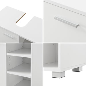 Mueble bajo lavabo 56x60x31 cm en varios colores en.casa