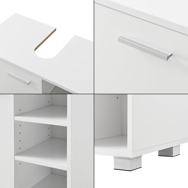 Mueble bajo lavabo 56x60x31 cm en varios colores en.casa