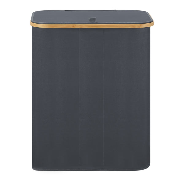 Cesto de ropa Rusko 140L en varios colores [en.casa]