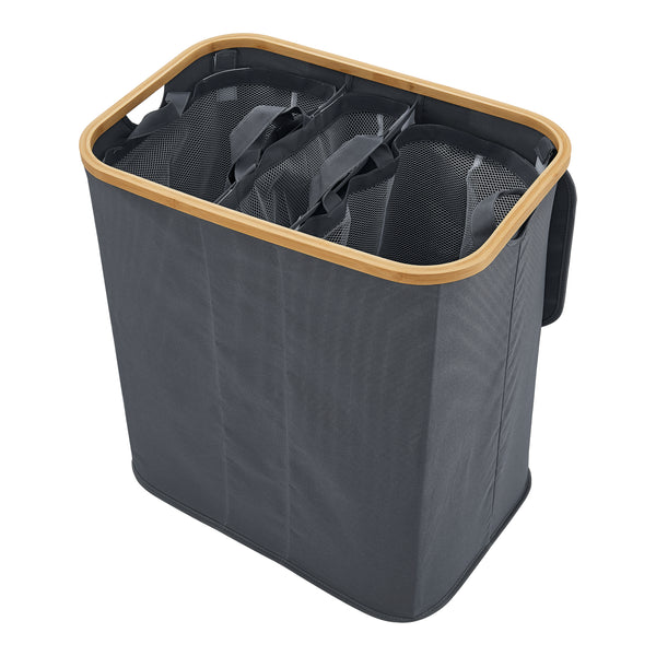 Cesto de ropa Rusko 140L en varios colores [en.casa]