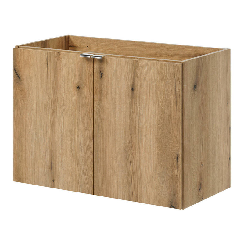 Esquema acotado Lavabo Skelbolu con puertas 80x71x40 cm [en.casa]