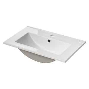 Lavabo Skelbolu aspecto roble [en.casa]