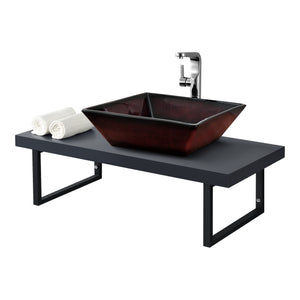 Encimera de lavabo 100x45x30 cm en varios colores nueva.casa