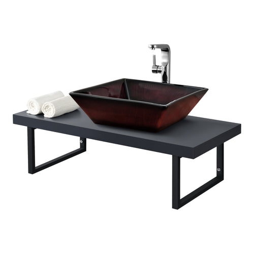 Encimera de lavabo 100x45x30 cm en varios colores nueva.casa
