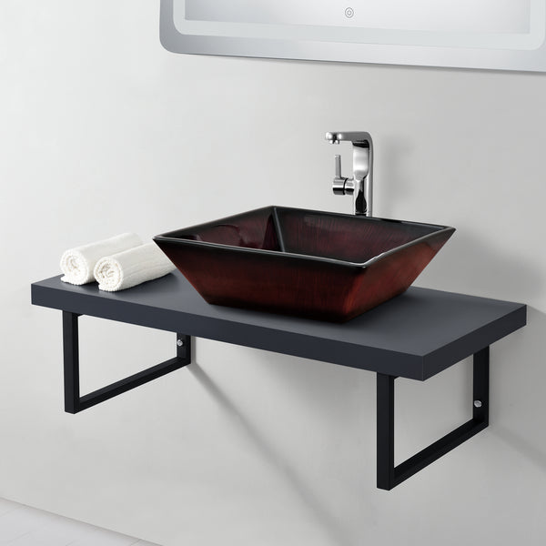 Encimera de lavabo 100x45x30 cm en varios colores nueva.casa