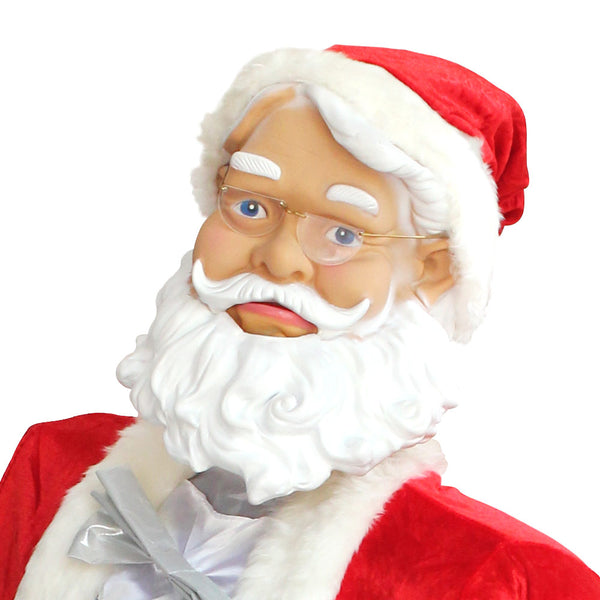 [lux.pro] Figura de Papá Noel (150 y 200 cm) cantando/bailando