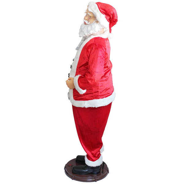 [lux.pro] Figura de Papá Noel (150 y 200 cm) cantando/bailando