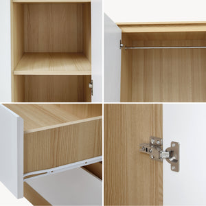 Armario Bastheim en varias tamaños y versiones [en.casa]