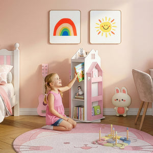 Estantería infantil giratoria Vipsali 108x40x40 cm [en.casa]