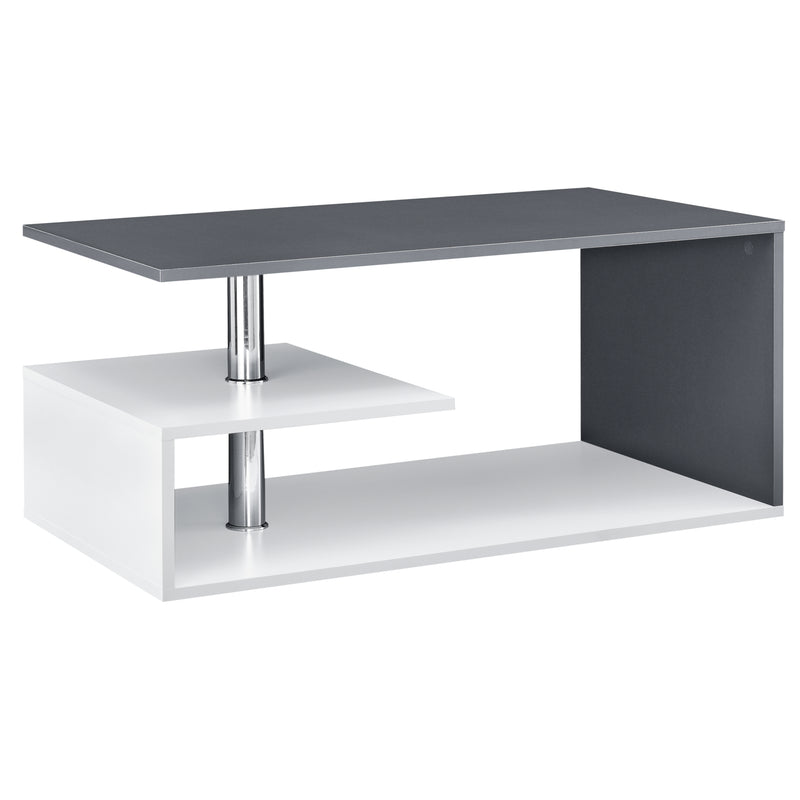 Esquema acotado Mesa de centro Haarlem 90x50x41 cm [en.casa]