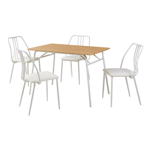 Grupo de comedor Omso 5 piezas [en.casa]