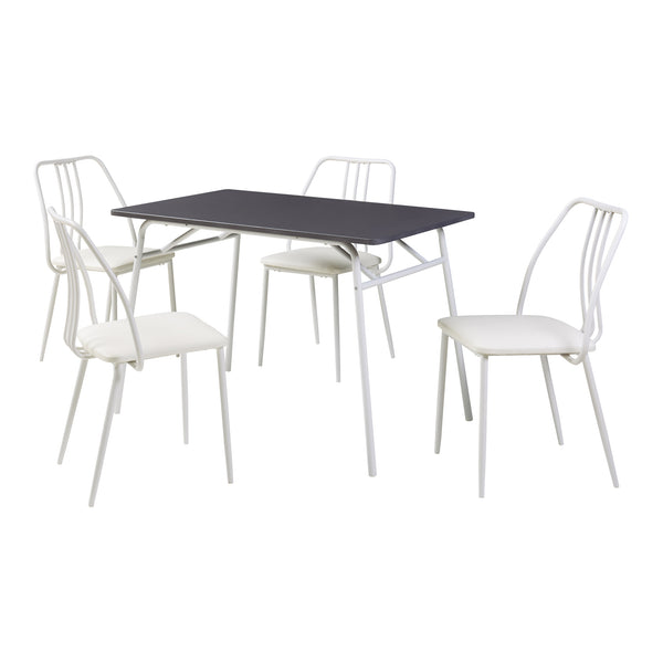 Grupo de comedor Omso 5 piezas [en.casa]