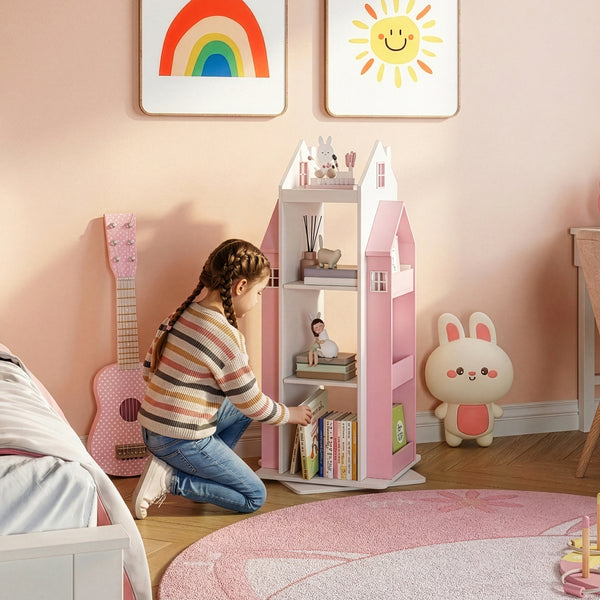 Estantería infantil giratoria Vipsali 108x40x40 cm [en.casa]