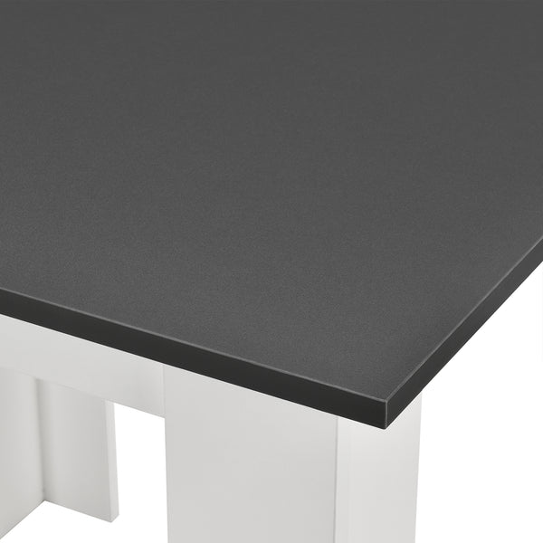 Mesa de comedor Algermissen 80x80x76 cm para 4 personas varios colores en.casa