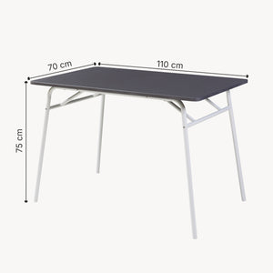 Grupo de comedor Omso 5 piezas [en.casa]