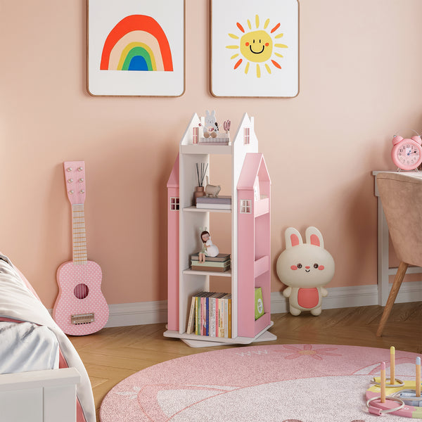 Estantería infantil giratoria Vipsali 108x40x40 cm [en.casa]