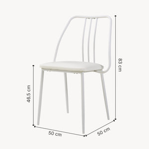 Grupo de comedor Omso 5 piezas [en.casa]