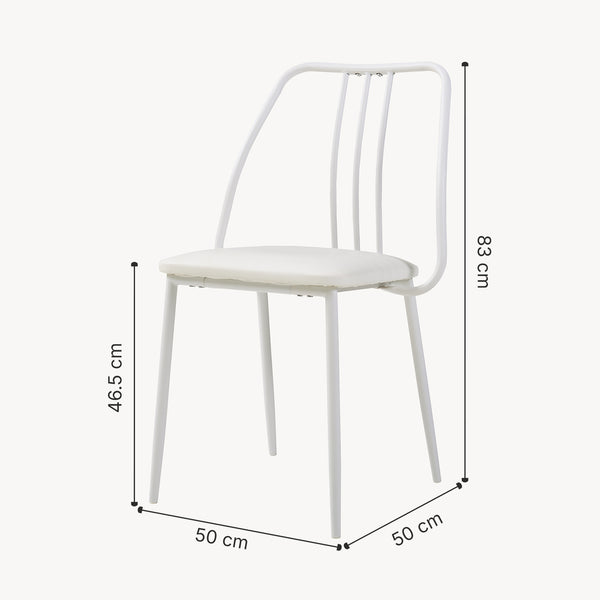 Grupo de comedor Omso 5 piezas [en.casa]