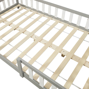 Cuna Sisimiut con colchón [en.casa]