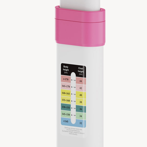 Silla infantil ajustable en altura Sauda 75x36x46 cm [en.casa]