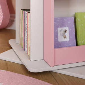 Estantería infantil giratoria Vipsali 108x40x40 cm [en.casa]