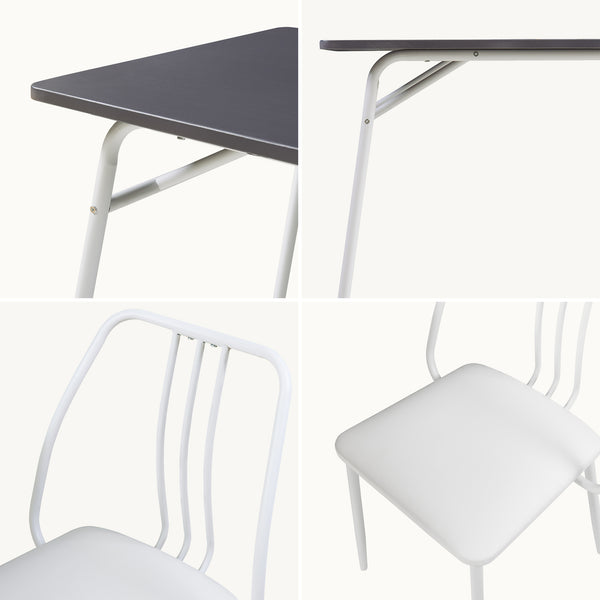 Grupo de comedor Omso 5 piezas [en.casa]